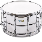 Ludwig Supralite Steel Snare Drum - 8 x 14-inch - Polished
