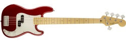 Squier Vintage Modified P Bass V - Candy Apple Red