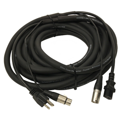 Yorkville 25 Ft AC Cable w/ Parallel XLR
