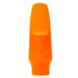 Syos Spark Alto Saxophone Mouthpiece - 7, Lava Orange