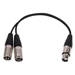 Cable XLR  Y  Splitter