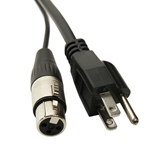 XLR M to XLR F