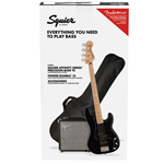 Squier Affinity Series Precision Bass PJ Pack - Black