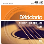 D'Addario EJ15 Phosphor Bronze Acoustic Guitar Strings