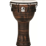 Toca TF2DM-14SCB Freestyle II Mechanically Tuned 14-Inch Djembe with Bag - Copper Spun Finish