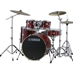 Yamaha Stage Custom Birch Drum Set - Cranberry Red