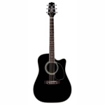 Takamine Legacy EF341SC Acoustic-Electric Guitar - Black