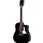 Taylor 250ce Plus Acoustic-electric Doce Doble - Black