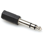 Hosa 3.5 mm TRS to 1/4 in TRS