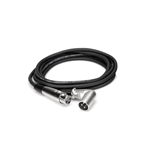 Hosa - Balanced Interconnect XLR3F to Right Angle XLR3M 25 FT
