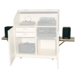 Stereo Workstation Speaker Shelves