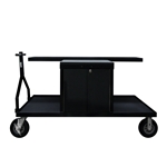 Melhart Field Keyboard Cart Enclosed Electronics