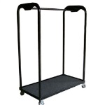 96" Rolling Uniform Rack