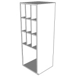 Melhart Instrument Storage Cabinet #9+1-30