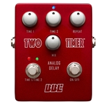 BBE Two Timer Analog Delay Guitar Effects Pedal