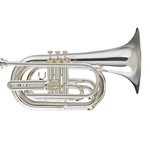 Melhart MMB3301S Silver Marching Baritone