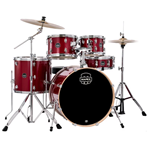 Mapex Venus 5-piece Rock Complete Drum Set - Crimson Red Sparkle