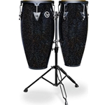 Latin Percussion Aspire Santana Conga - Black Magic, 2-pack