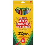 Zildjian x Crayola Kids Drumsticks Set - Multicolored