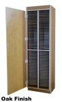 Melhart CFC-T100DTall 100 Slot Choral Folio Cabinet with Doors