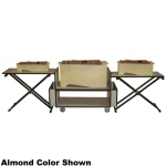Melhart Elementary Mobile Mallet Cart - ALMOND