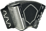 Alacran Diatonic Accordian-31 Button 12 Bass Diatonic #AL3112FB