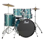 Pearl Roadshow 5Pc Package Kit Aqua Blue Glitter