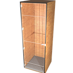 Instrument Cabinet for 1 Contrabass Clarinet, Contra Alto Clarinet, or Bass Guitar