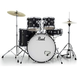 Pearl Roadshow RS525SC/C 5-piece Complete Drum Set with Cymbals - Jet Black