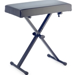Stagg KEB-A30 Adjustable Keyboard Bench with X-Style Folding Legs