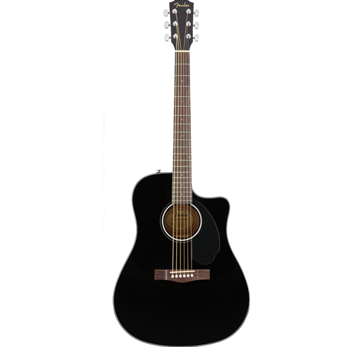 Melhart Music Center - Fender CD-60SCE Dreadnought, All-Mahogany