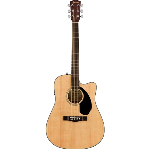 Melhart Music Center - Fender CD-60SCE Dreadnought, All-Mahogany
