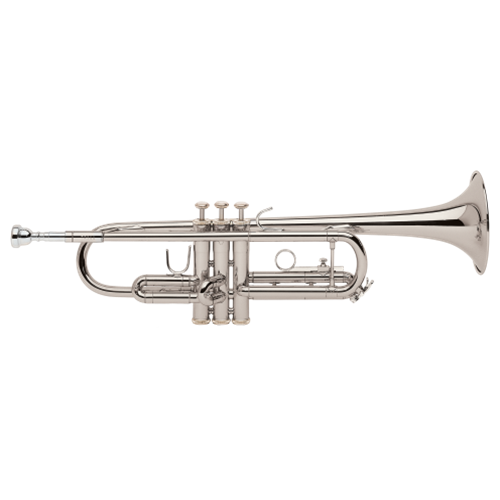 Bach ヴィンセント・バック　TR300H2　B♭トランペット　フラット Melhart Music Center - Bach TR300H2S Student Trumpet Bb - Silver