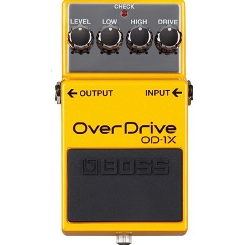 boss pedal overdrive