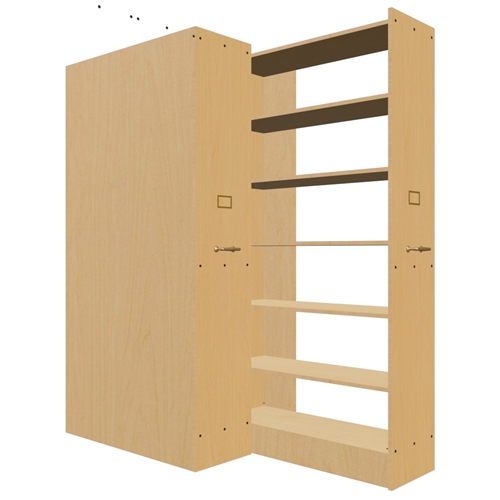 6 Shelf Music Library Storage