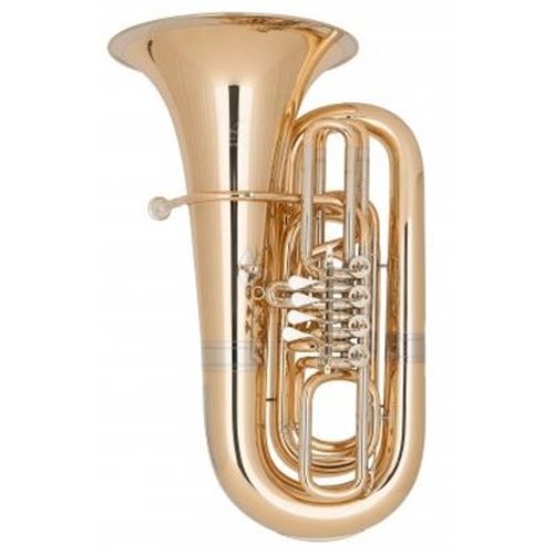 Melhart Music Center - Melhart MTU991A 4 Valve Rotary Tuba - Antique