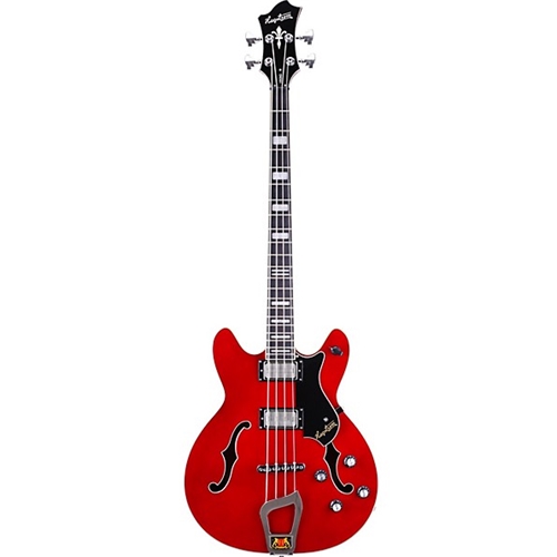 Melhart Music Center Hagstrom Viking Bass Wild Cherry Transparent