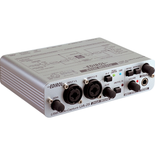 Music Center Edirol UA25 2x2 USB Audio Interface