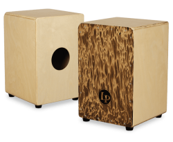 Latin Percussion LPA1332HC Aspire Accent Wire Cajon Havana Cafe Finish