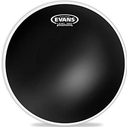 Evans Black Chrome Tom Batter Head - 12 inch