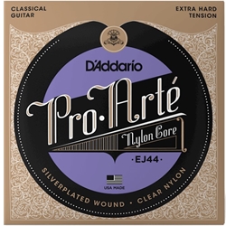 D'Addario J44 Pro-Arte Silver-Plated Classical Guitar Strings - Extra Hard Tension