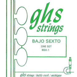 GHS BSX1  Bajo Sexto first pair