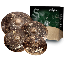 Zildjian S Dark 4-piece Cymbal Pack