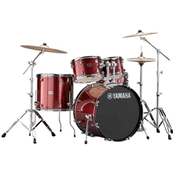 Yamaha Rydeen 5-Piece Drum Set -Burgundy Glitter