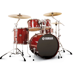 Yamaha Stage Custom Birch Shell Pack - 5pc - Cranberry Red