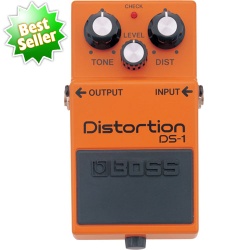 BOSS Distortion Guitar Pedal, Single Mode (DS-1)