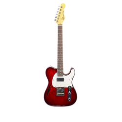 G&L Tribute ASAT Classic Bluesboy Semi-hollow Electric Guitar - Redburst
