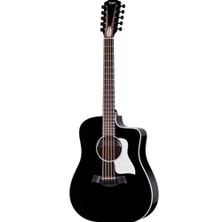 Taylor 250ce Plus Acoustic-electric Bajo Quinto - Black