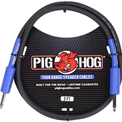 Pig Hog 3 Ft 14 ga Speaker Cable