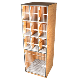 Melhart Instrument Storage Cabinet #9+1-30